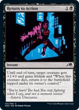 Return to Action, Kamigawa: Neon Dynasty 121