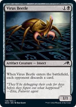 Virus Beetle, Kamigawa: Neon Dynasty 128
