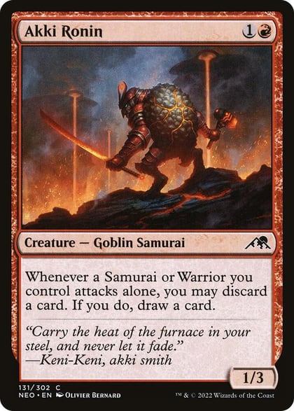 Akki Ronin, Kamigawa: Neon Dynasty 131
