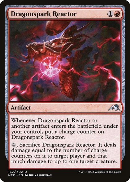Dragonspark Reactor, Kamigawa: Neon Dynasty 137