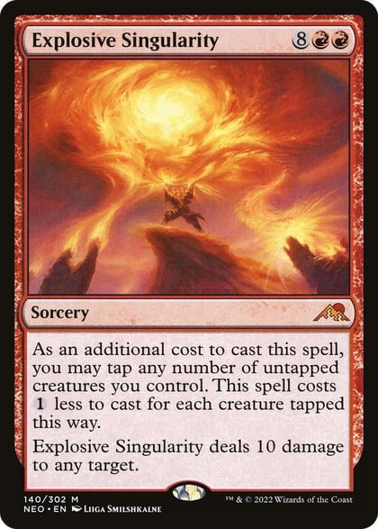 Explosive Singularity, Kamigawa: Neon Dynasty 140