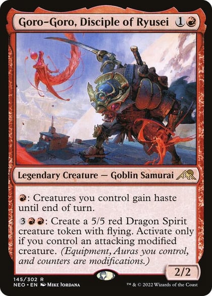 Goro-Goro, Disciple of Ryusei, Kamigawa: Neon Dynasty 145