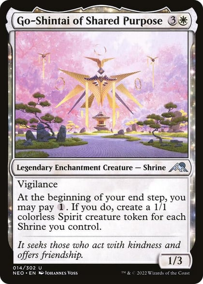 Go-Shintai of Shared Purpose, Kamigawa: Neon Dynasty 14