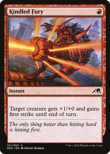 Kindled Fury, Kamigawa: Neon Dynasty 151