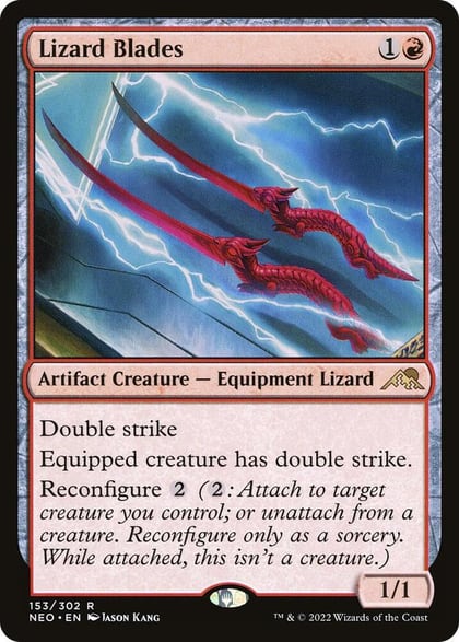 Lizard Blades, Kamigawa: Neon Dynasty 153