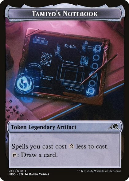 Tamiyo's Notebook Token, Kamigawa: Neon Dynasty 16