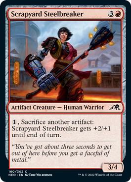 Scrapyard Steelbreaker, Kamigawa: Neon Dynasty 160