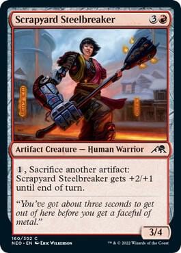 Scrapyard Steelbreaker, Kamigawa: Neon Dynasty 160