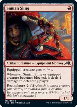 Simian Sling, Kamigawa: Neon Dynasty 163