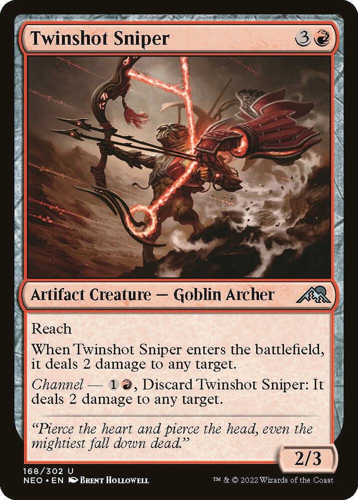 Twinshot Sniper, Kamigawa: Neon Dynasty 168
