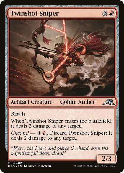 Twinshot Sniper, Kamigawa: Neon Dynasty 168