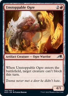 Unstoppable Ogre, Kamigawa: Neon Dynasty 169