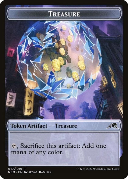 Treasure Token, Kamigawa: Neon Dynasty 17