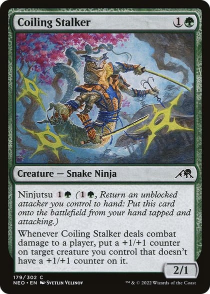 Coiling Stalker, Kamigawa: Neon Dynasty 179