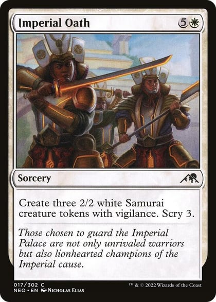 Imperial Oath, Kamigawa: Neon Dynasty 17