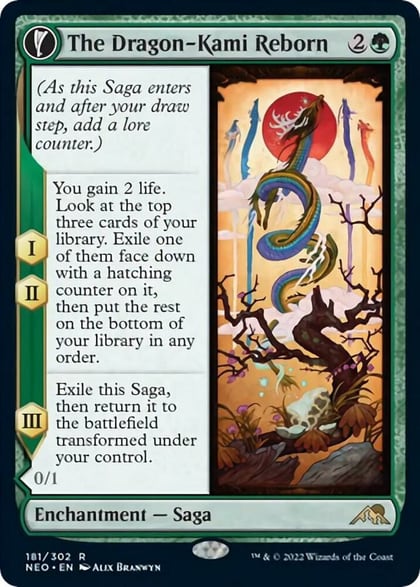 The Dragon-Kami Reborn, Kamigawa: Neon Dynasty 181