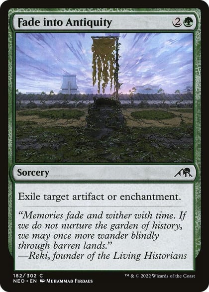 Fade into Antiquity, Kamigawa: Neon Dynasty 182