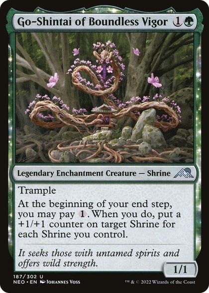Go-Shintai of Boundless Vigor, Kamigawa: Neon Dynasty 187