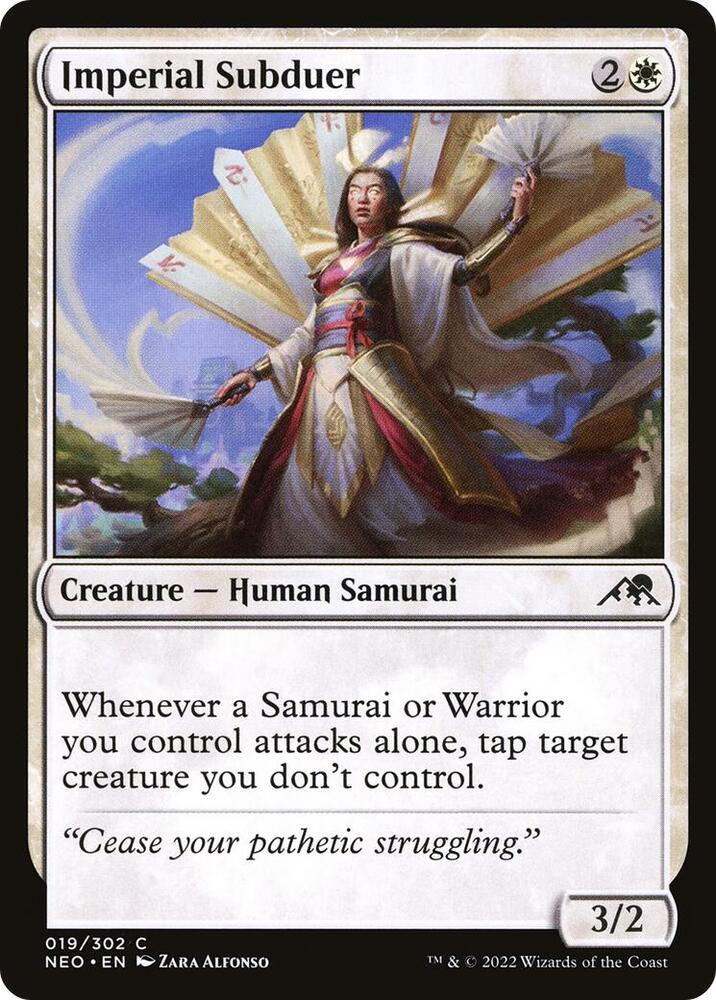 Imperial Subduer, Kamigawa: Neon Dynasty 19