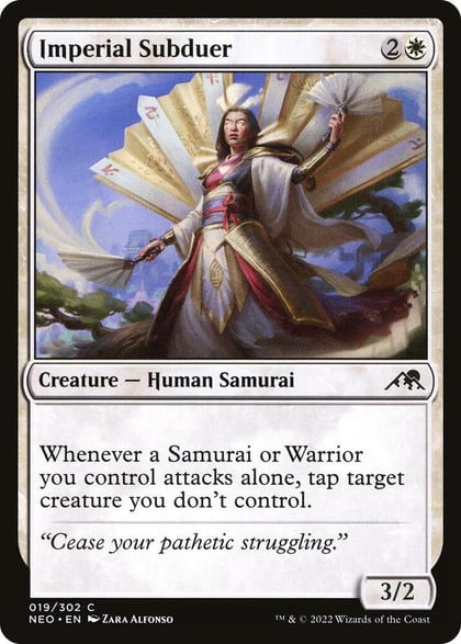 Imperial Subduer, Kamigawa: Neon Dynasty 19