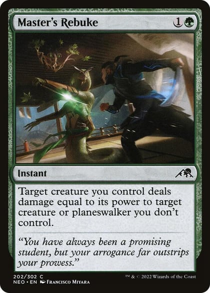 Master's Rebuke, Kamigawa: Neon Dynasty 202