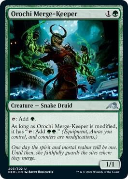 Orochi Merge-Keeper, Kamigawa: Neon Dynasty 203