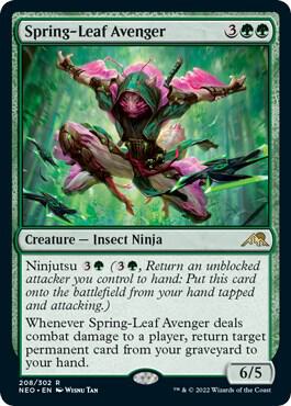 Spring-Leaf Avenger, Kamigawa: Neon Dynasty 208