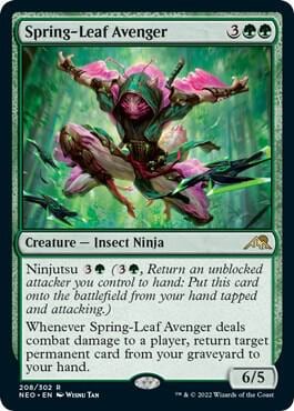 Spring-Leaf Avenger, Kamigawa: Neon Dynasty 208