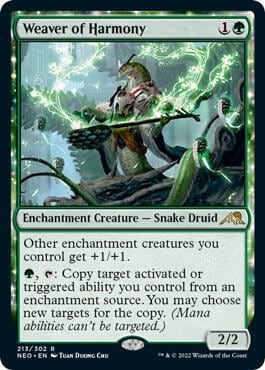 Weaver of Harmony, Kamigawa: Neon Dynasty 213