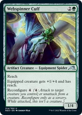 Webspinner Cuff, Kamigawa: Neon Dynasty 214