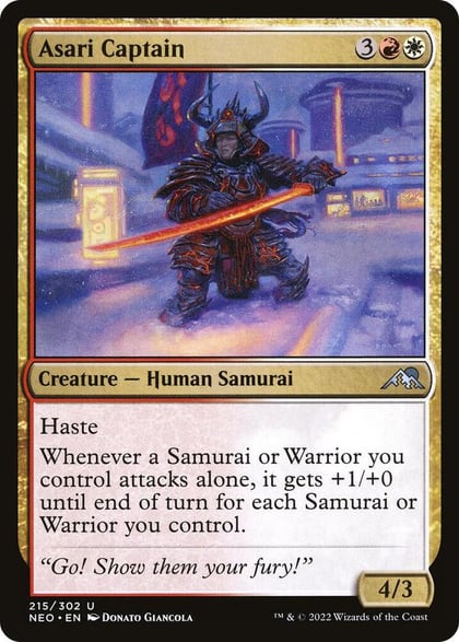 Asari Captain, Kamigawa: Neon Dynasty 215
