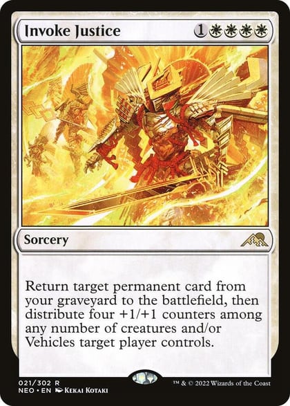 Invoke Justice, Kamigawa: Neon Dynasty 21