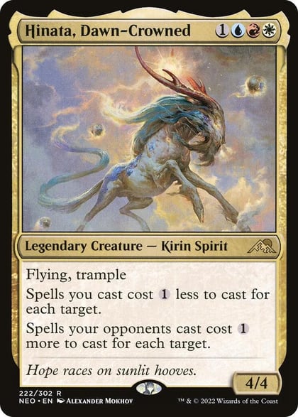 Hinata, Dawn-Crowned, Kamigawa: Neon Dynasty 222