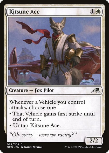 Kitsune Ace, Kamigawa: Neon Dynasty 22