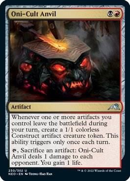 Oni-Cult Anvil, Kamigawa: Neon Dynasty 230