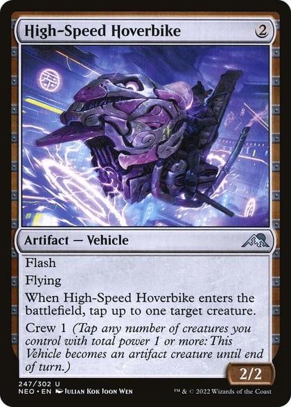 High-Speed Hoverbike, Kamigawa: Neon Dynasty 247