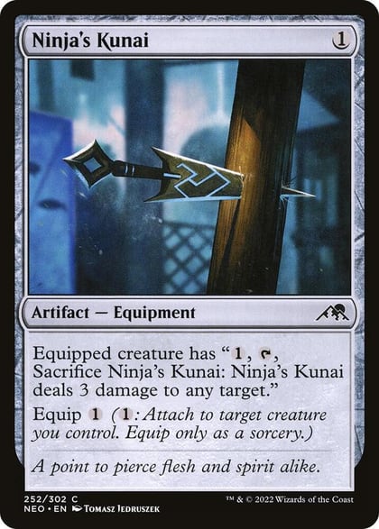 Ninja's Kunai, Kamigawa: Neon Dynasty 252