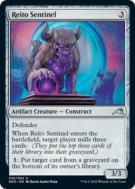 Reito Sentinel, Kamigawa: Neon Dynasty 256