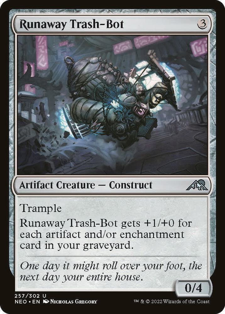Runaway Trash-Bot, Kamigawa: Neon Dynasty 257
