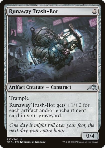 Runaway Trash-Bot, Kamigawa: Neon Dynasty 257