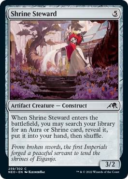 Shrine Steward, Kamigawa: Neon Dynasty 259