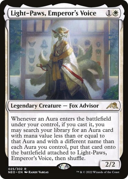 Light-Paws, Emperor's Voice, Kamigawa: Neon Dynasty 25