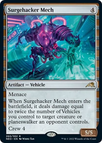 Surgehacker Mech, Kamigawa: Neon Dynasty 260