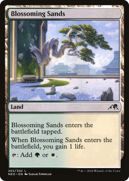 Blossoming Sands, Kamigawa: Neon Dynasty 265