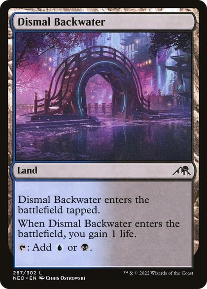 Dismal Backwater, Kamigawa: Neon Dynasty 267