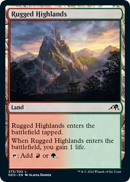 Rugged Highlands, Kamigawa: Neon Dynasty 273