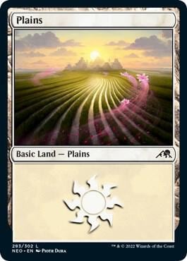 Plains (283), Kamigawa: Neon Dynasty 283