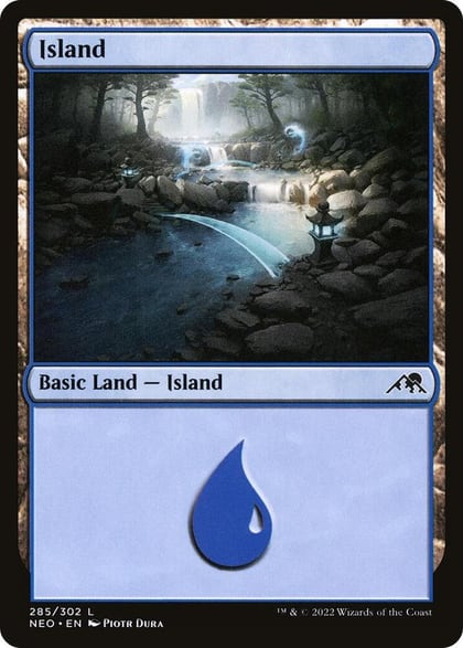 Island (285), Kamigawa: Neon Dynasty 285