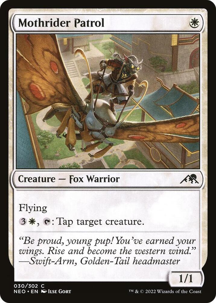 Mothrider Patrol, Kamigawa: Neon Dynasty 30
