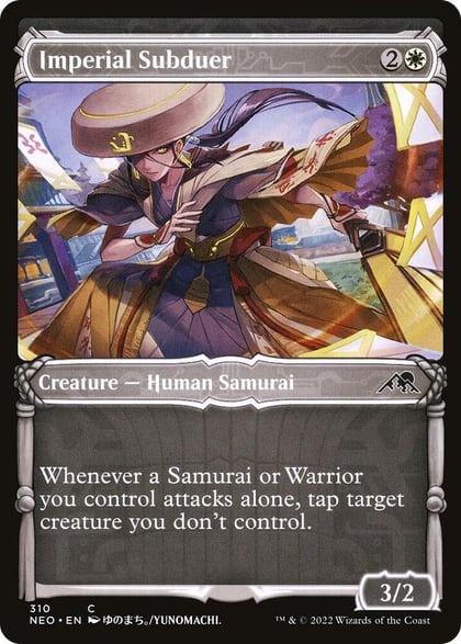 Imperial Subduer (Showcase), Kamigawa: Neon Dynasty 310